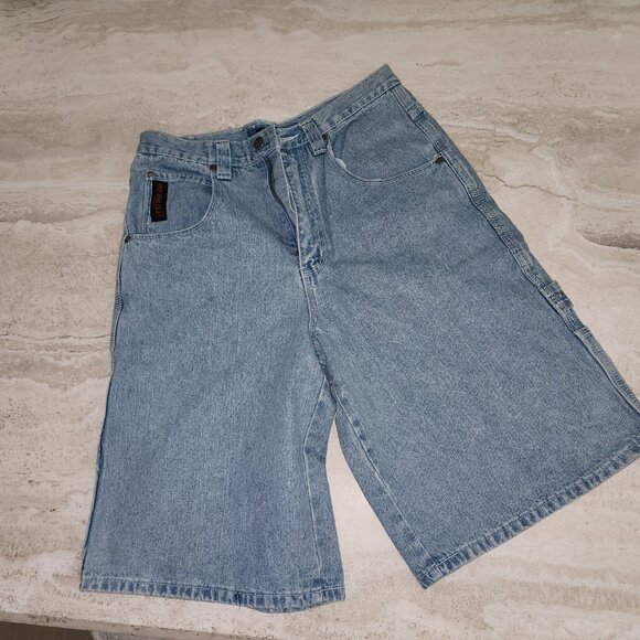 Imperial Court Denim Jean bahama length Shorts - Picture 4 of 8